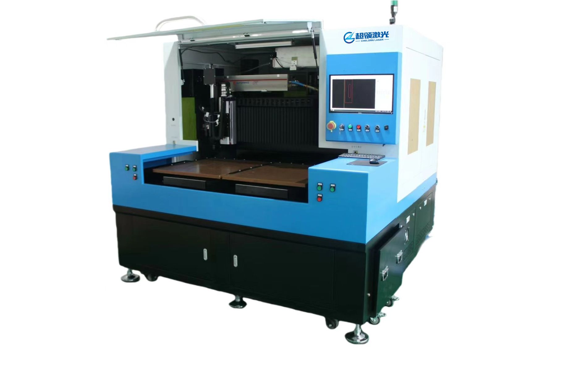 上海超领激光突破玻璃加工瓶颈！新型皮秒玻璃激光切割裂片一体机重磅问世，引领冷加工革新